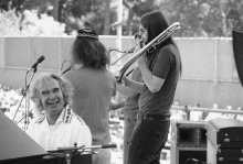 July 6 1973,Chris and Dave at Newport Jazz Festival in New York. (AP Photo-Marty Lederhandler)